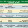 IEEE UV2024 Opening Ceremony & Plenary Session Agenda