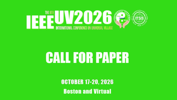 IEEE UV2026 Call for Papers
